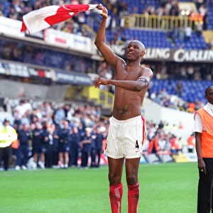 Patrick Vieira's Triumph: Arsenal Claims FA Premiership Title at White Hart Lane