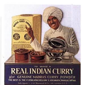 1910s UK indian food curry Warning - small image size