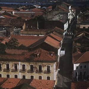 Brazil, Maranhao State, Sao Luis, Historic Centre, Rua do Giz