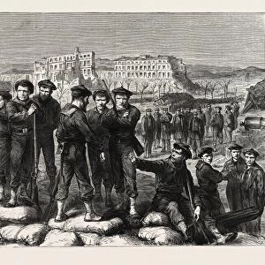 The Franco-Prussian War: the Sailors Refusing to Evacuate Fort Montrouge, France, 1871