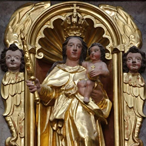 Gottweig benedictine abbey. Virgin Mary