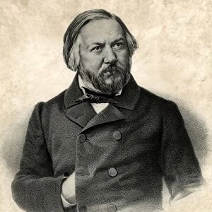 Mikhail Ivanovich Glinka (1804-1857). Russian composer