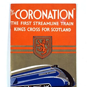 The Coronation, LNER poster, 1937-1939