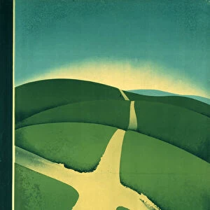 Great Western to Devons Moors, GWR poster, 1923-1947