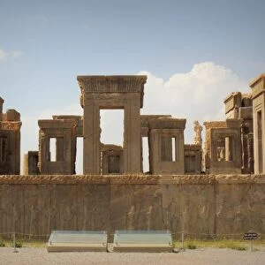 6th century BC Darius palace ruins in Persepolis