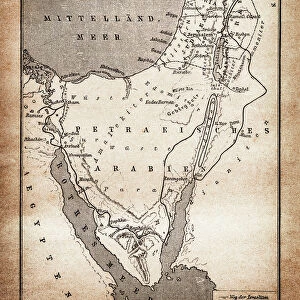 Exodus of the Israelites map