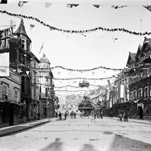 Boscawen Street, Truro, Cornwall. 1911