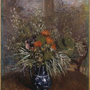A Bouquet of Flowers, 1875 (oil on canvas)