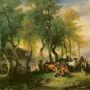 Cattlemarket on Maria Plain, 1837
