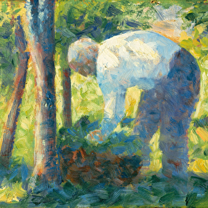 The Gardener, 1882-83 (oil on wood)
