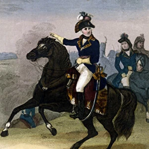 General Jean Victor (Jean-Victor) Moreau at Hohenlinden on December 3, 1800