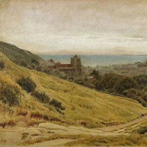 Hastings, 1880 (w / c, bodycolour, pen and ink on board)