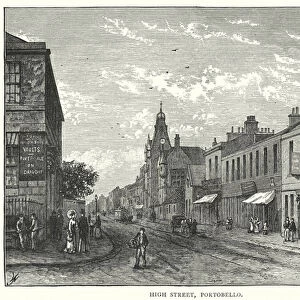 High Street, Portobello (engraving)