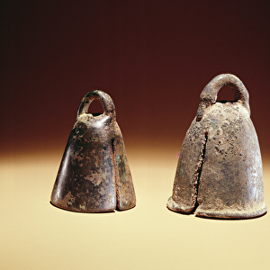 Horse bells, from Babylon, Iraq, c. 700 BC (bronze)