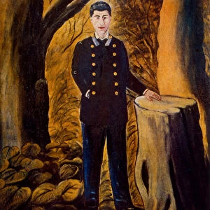 Ilia Zdanevich, 1913, by Niko Pirosmani (1862-1918), Russian
