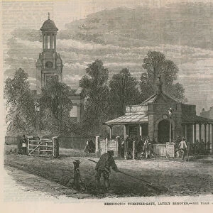 Kennington Turnpike Gate (engraving)