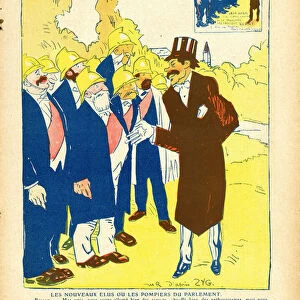 L Assiette au Beurre, number 480, Satirique en Couleurs, 1910_6_11: Elections