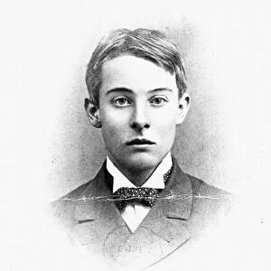 Lord Alfred Douglas, at the age of Twenty-One, at Oxford, 1891 (b / w photo)