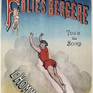 Magazines (music hall) - Folies-Bergere. (Folies Bergere) Every night the man-shell