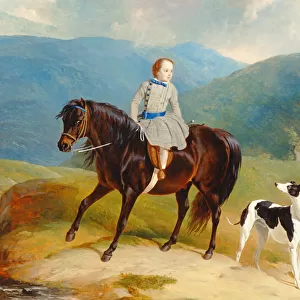 Master Edward Coutts Marjoriebanks on his Pony, c. 1851 (oil on canvas)
