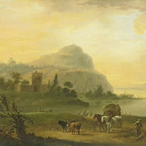 The Morning, 1773 (oil on panel)