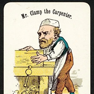 Mr Clamp The Carpenter (colour litho)