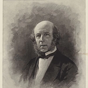Mr Herbert Spencer (engraving)