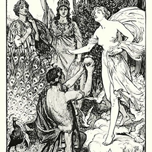Odyssey: The Judgment of Paris (engraving)
