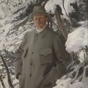 The painter Bruno Liljefors, 1906 (oil on canvas)