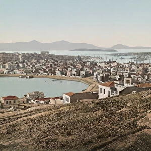 Port of Piraeus, 1905 (photomechanical print)