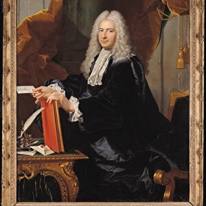 Portrait of Philibert Orry (1689-1747) (oil on canvas)