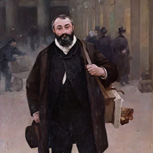 Portrait of Pierre-Emmanuel Damoye (1847-1916) 1886 (oil on canvas)