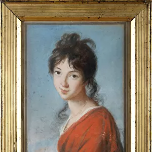 Portrait of Princess Teresa Czartoryska (1785-1868) par Vigee Lebrun, Marie Louise Elisabeth (1755-1842), 1800 - Pastel on Bristol board, 28x19, 5 - Regional Museum, Tarnow