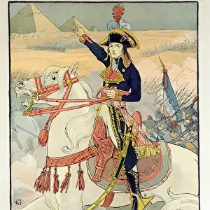 Poster for The Century Magazine - Napoleon in Egypt, 1895 (colour litho)