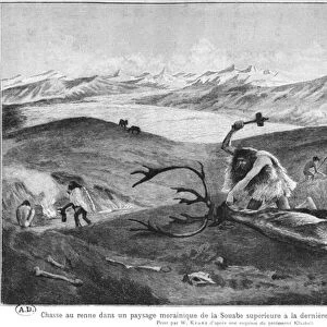 Reindeer hunting during the late Ice Age in a morainic landscape of high Souabe
