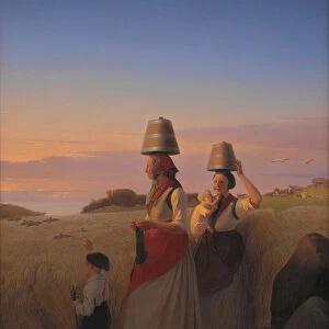 Rural Scene, 1848 (oil on canvas)