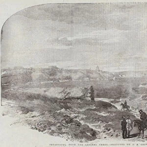 Sebastopol, from the Arsenal Creek (engraving)