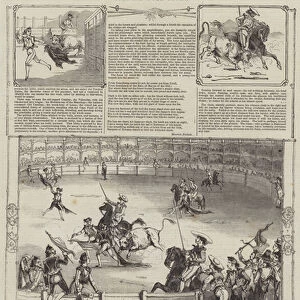 Spanish Bull Fight (engraving)