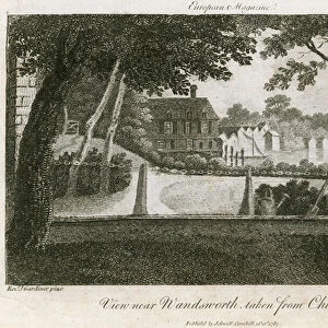 View of Wandsworth, taken from Chelsea (engraving)