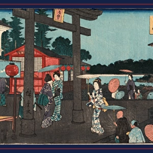 1797-1858 1854. 24. 1 36 Ando Hiroshige Tenman