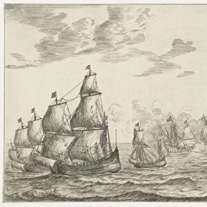 Battleship, Reinier Nooms, 1652 - 1670