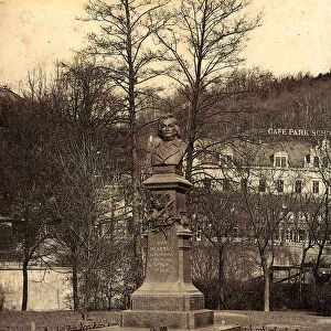 Bust Adam Mickiewicz Karlovy Vary 1903 Karlovy Vary Region