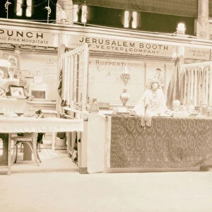 Jerusalem booth Frederick Vester Company 1925