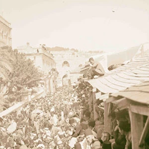 Nebi Musa 1937 shrine procession Jerusalem Israel