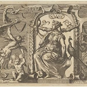 Sight Visus Quinque Sensuum ca 1655 Engraving