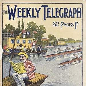 Sheffield Weekly Telegraph poster: no interest for the races, 1901