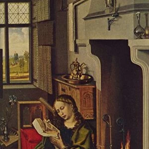 Ala De Retablo (Santa Barbara), 1438, (c1934). Artist: Robert Campin