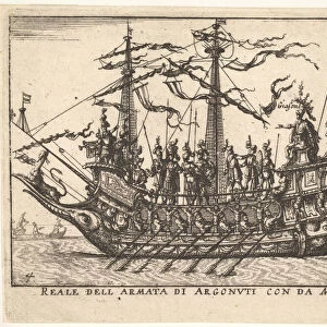 The Argonauts led by Minerva (Reale dell armata di Argonuti con da Minerves)