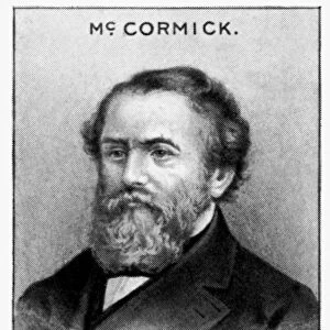 Cyrus Hall McCormick, Irish American farmer, inventor, businessman, and marketer, (c1924)