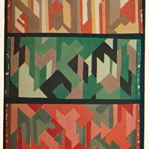 Designs for Rugs by the Allgauer Handwebeteppiche, c1928